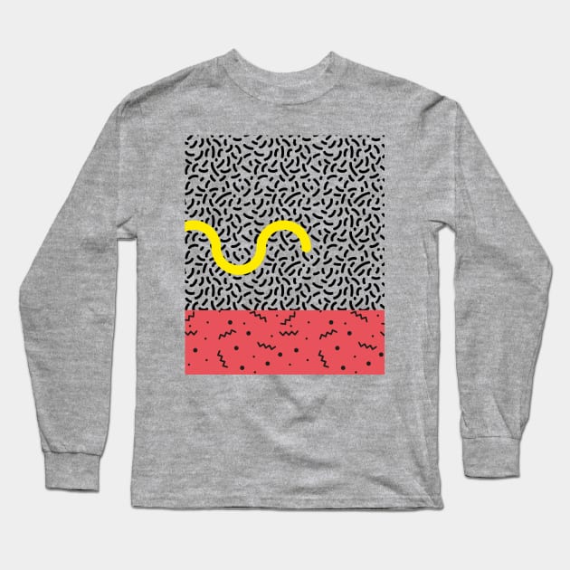 Memphis One Long Sleeve T-Shirt by Sviali